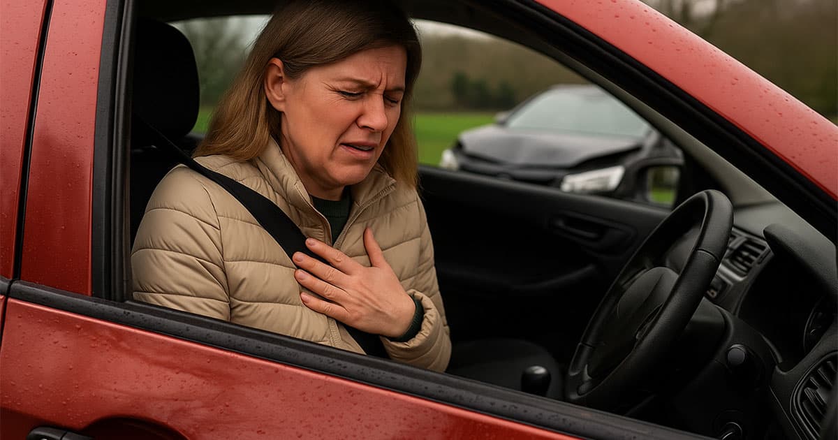 Akimirksniu: greitas Kristinos susitarimas po automobilio avarijos kaltininku